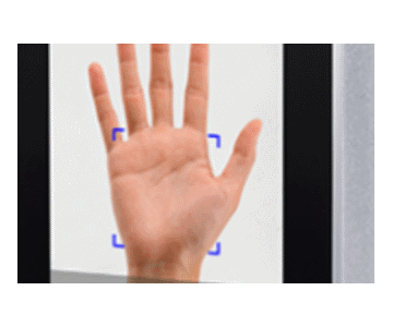 lecteur biométrique de la biométrie de la forme de la main sans contact